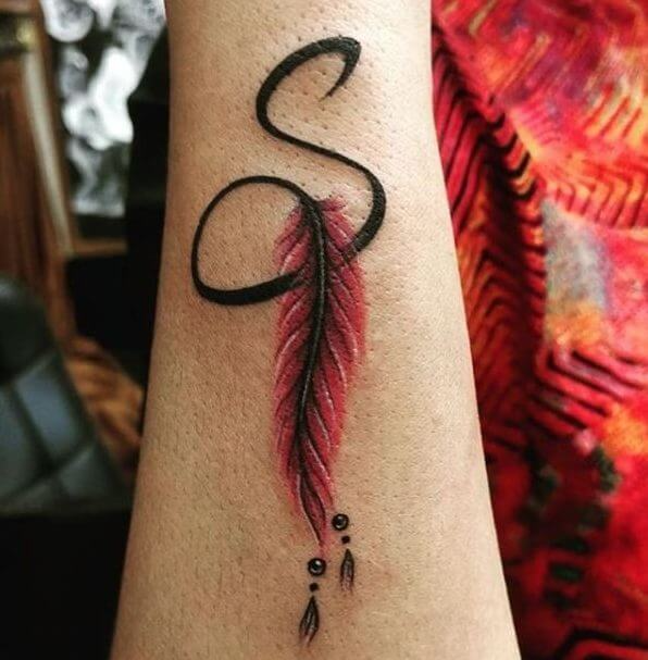 S Letter Tattoo Designs 11