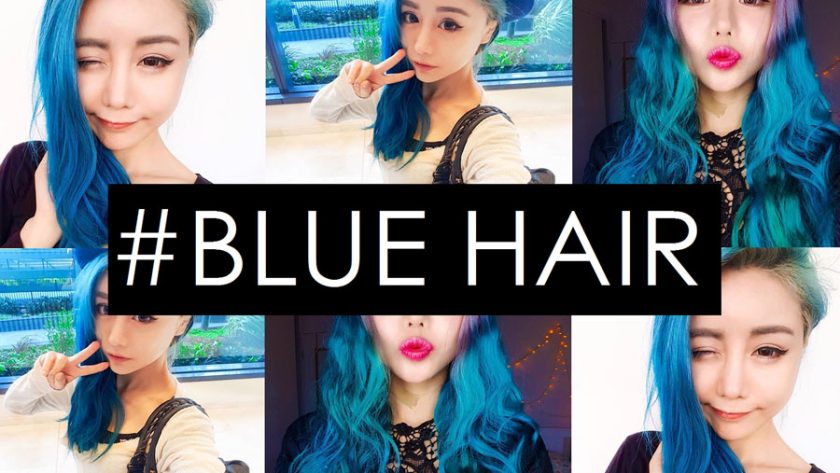 blue hair color products