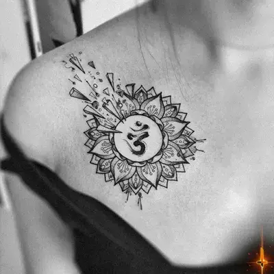 om tattoo designs