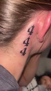 Best 444 Tattoo Ideas With Spiritual Meanings 2023 Version  Saved Tattoo