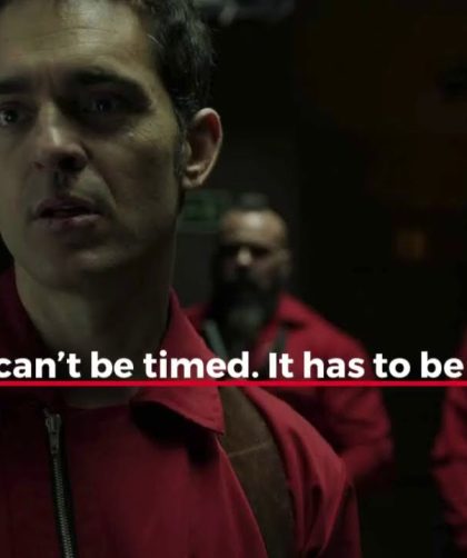 best inspirational quotes from money heist