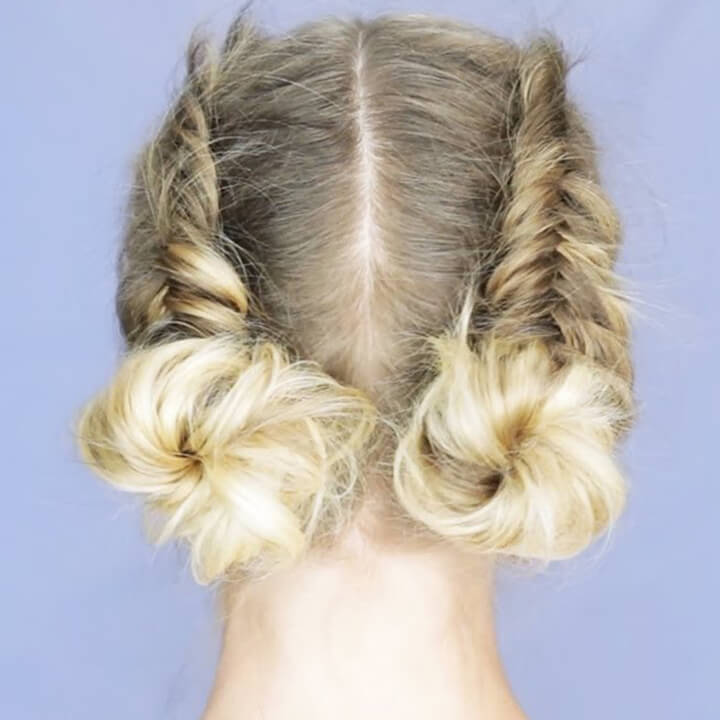 20 Cool Space Bun Hairstyles To Strike A Chic Look 3951